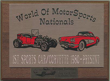 World of Motorsports Nationals Award 1999