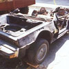Destroyed Deloreans Very Sad DMC
